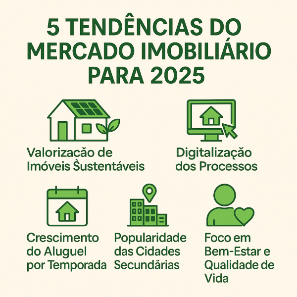 5 tendncias do mercado imobilirio para 2025